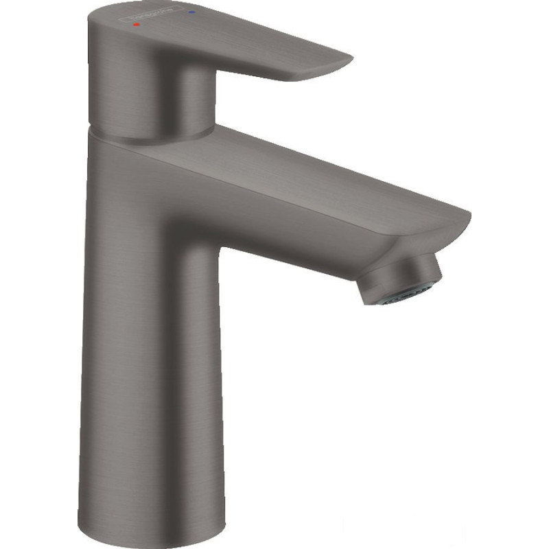 Bateria umywalkowa 110 Talis E czarny chrom szczotkowany Hansgrohe (71712340)
