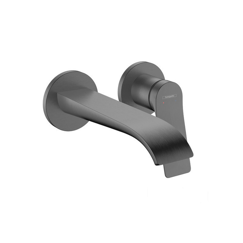 Bateria umywalkowa 19,2 cm podtynkowa Czarny Chrom Szczotkowany Vivenis Hansgrohe (75050340)