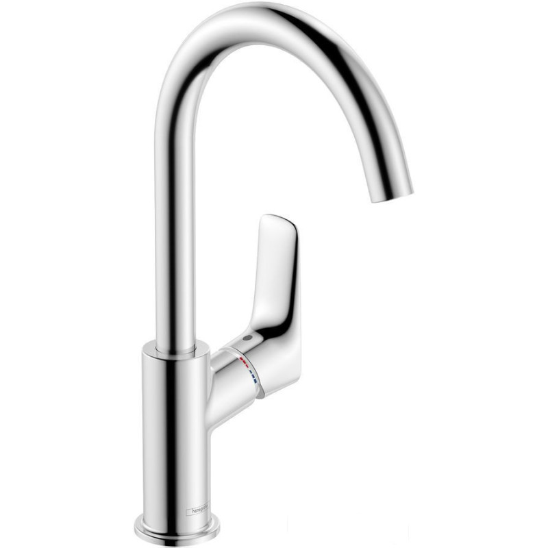 Bateria umywalkowa 210 z korkiem Logis chrom Hansgrohe (71130000)