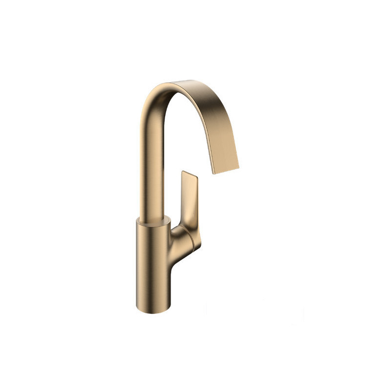 Bateria umywalkowa 210 z obrotową wylewką Brąz Szczotkowany Vivenis Hansgrohe (75032140)