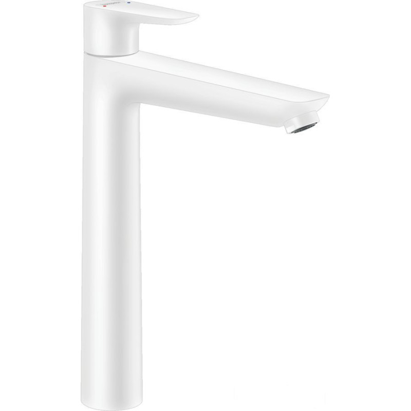 Bateria umywalkowa 240 z korkiem z cięgłem Talis E biały mat Hansgrohe (71716700)