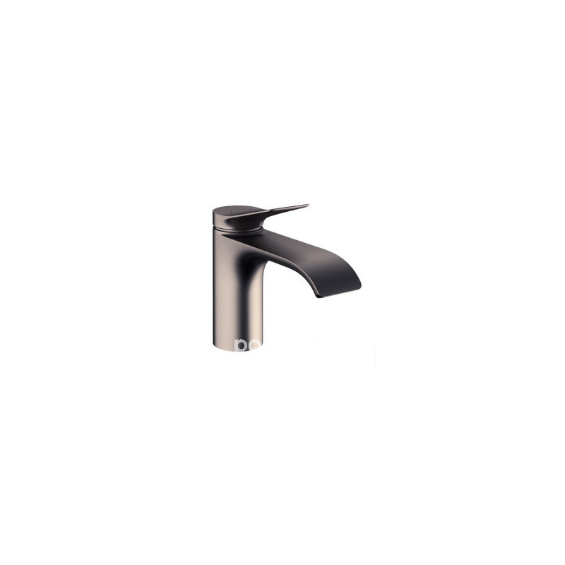 Bateria umywalkowa 80 czarny chrom szczotkowany Vivenis Hansgrohe (75012340)