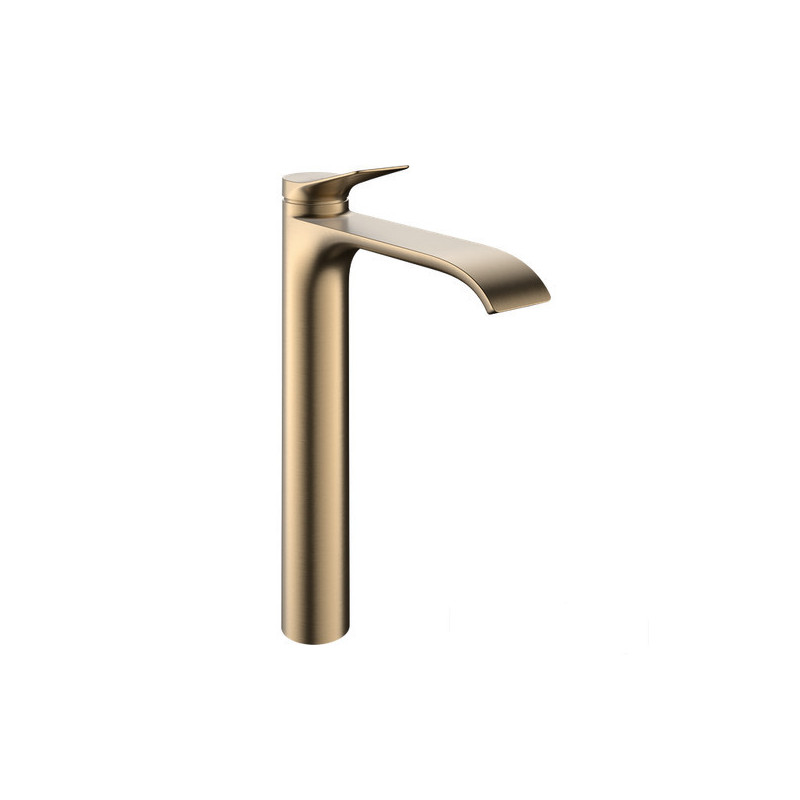 Bateria umywalkowa z kompletem odpływowym Brąz Szczotkowany Vivenis Hansgrohe (75044140)