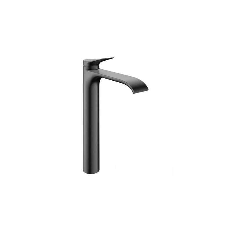 Bateria umywalkowa z kompletem odpływowym czarny chrom Szczotkowany Vivenis Hansgrohe (75044340)