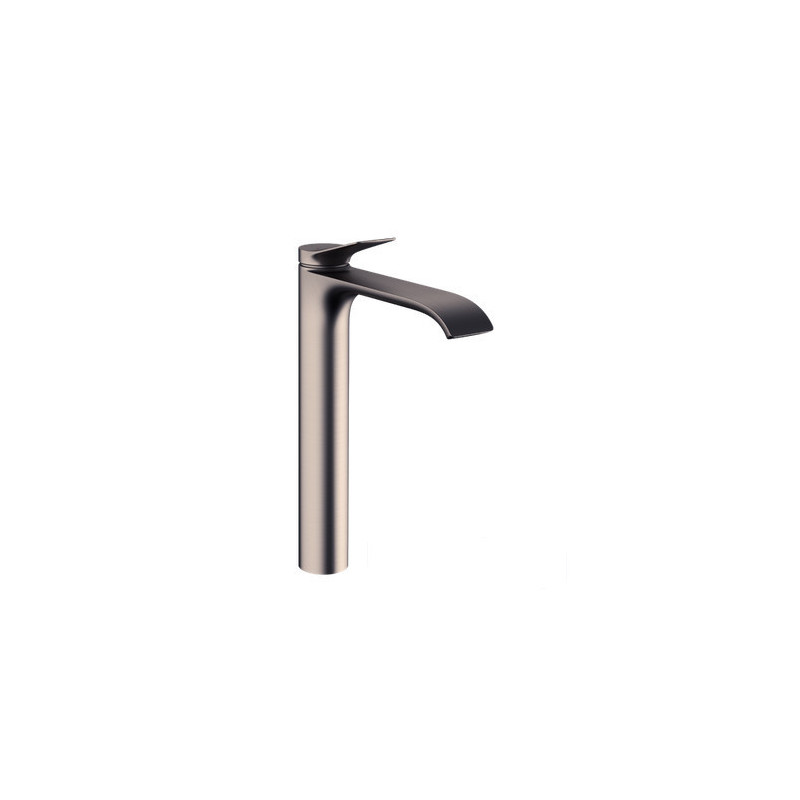 Bateria umywalkowa z kompletem odpływowym z cięgłem  Czarny Chrom Szczotkowany Vivenis Hansgrohe (75040340)