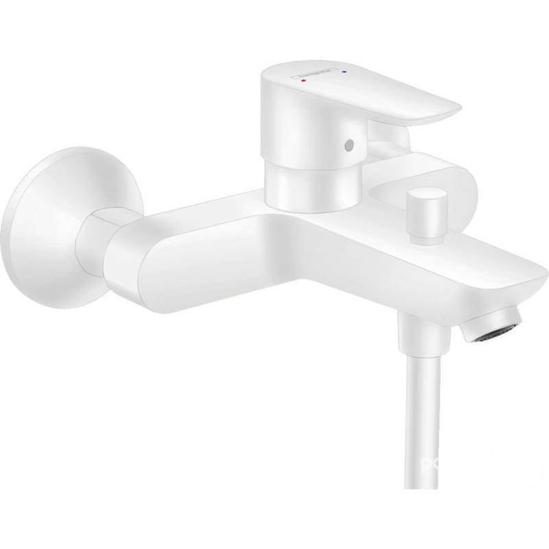Bateria wannowa Talis E biały mat Hansgrohe (71740700)