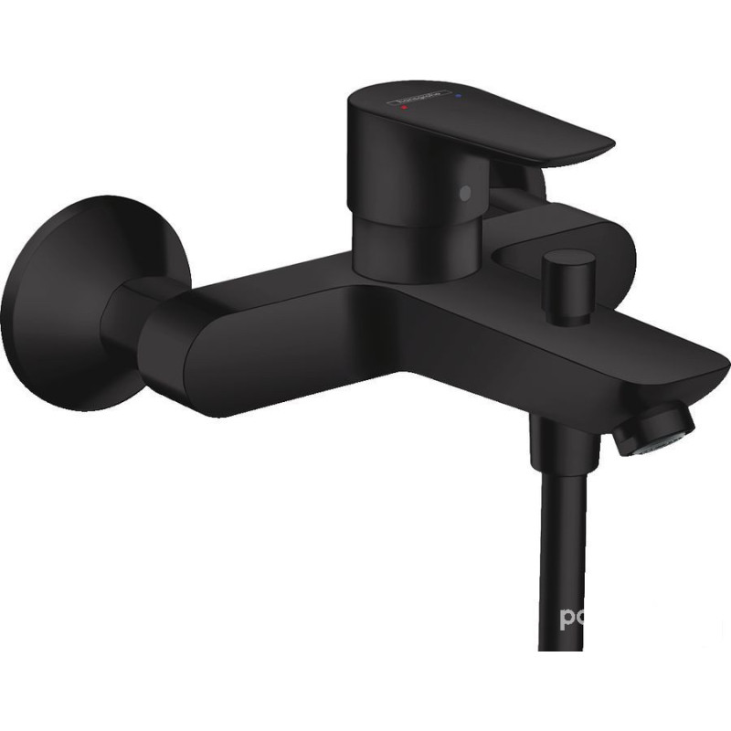 Bateria wannowa Talis E czarny mat Hansgrohe (71740670)