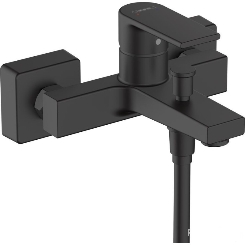 Bateria wannowa Vernis Shape czarny mat Hansgrohe (71450670)