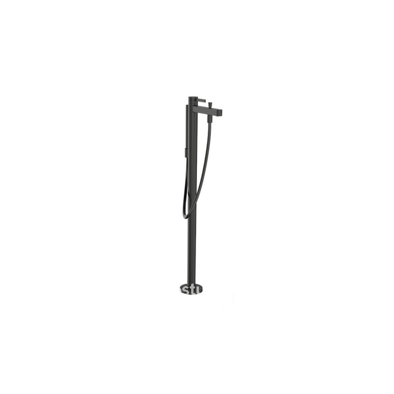 Bateria wannowa wolnostojąca czarny chrom szczotkowany Finoris Hansgrohe (76445340)