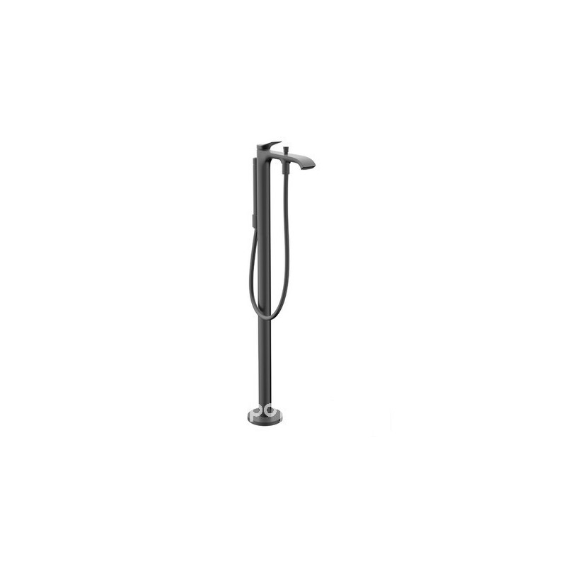 Bateria wannowa wolnostojąca Czarny Chrom Szczotkowany Vivenis Hansgrohe (75445340)
