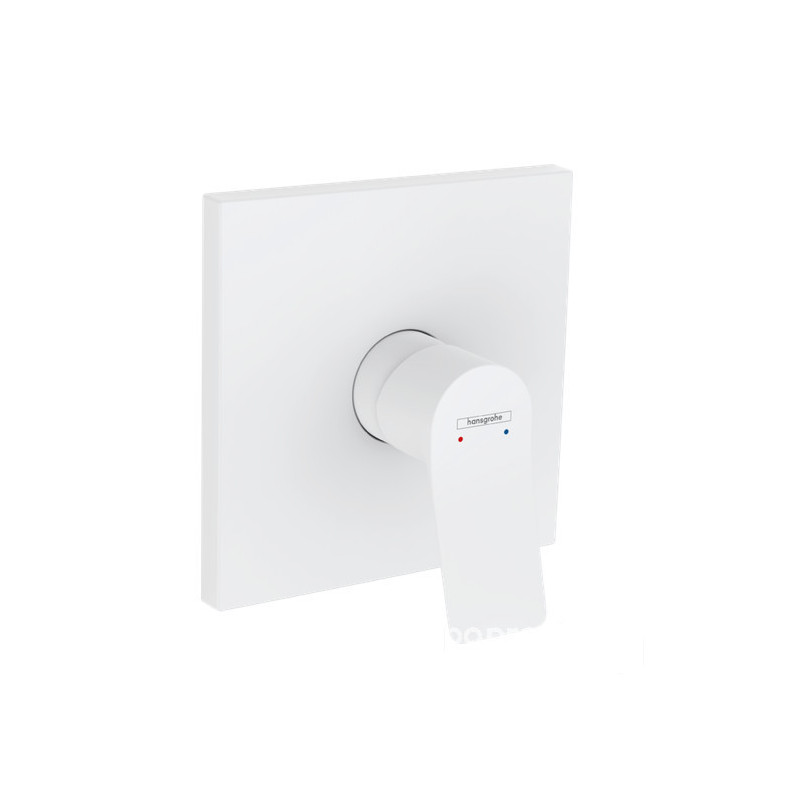 Jednouchwytowa bateria prysznicowa podtynkowa iBox universal Biały Matowy hansgrohe Vivenis (75615700)