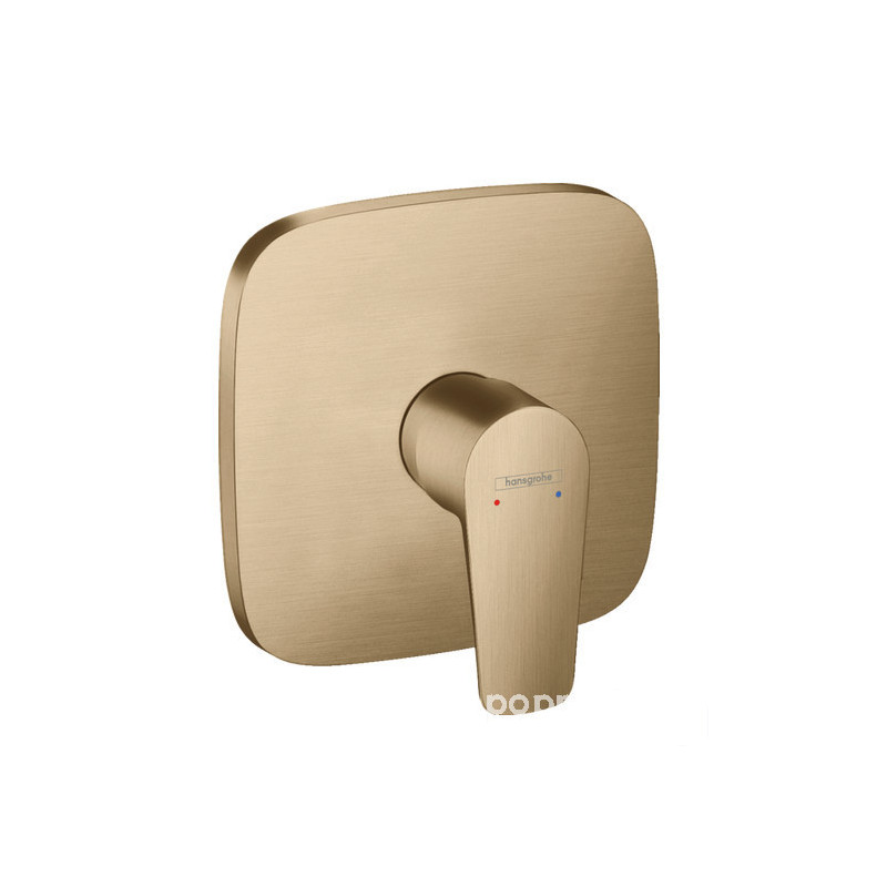 Jednouchwytowa bateria prysznicowa podtynkowa iBox universal Brąz Szczotkowany hansgrohe Talis E (71765140)