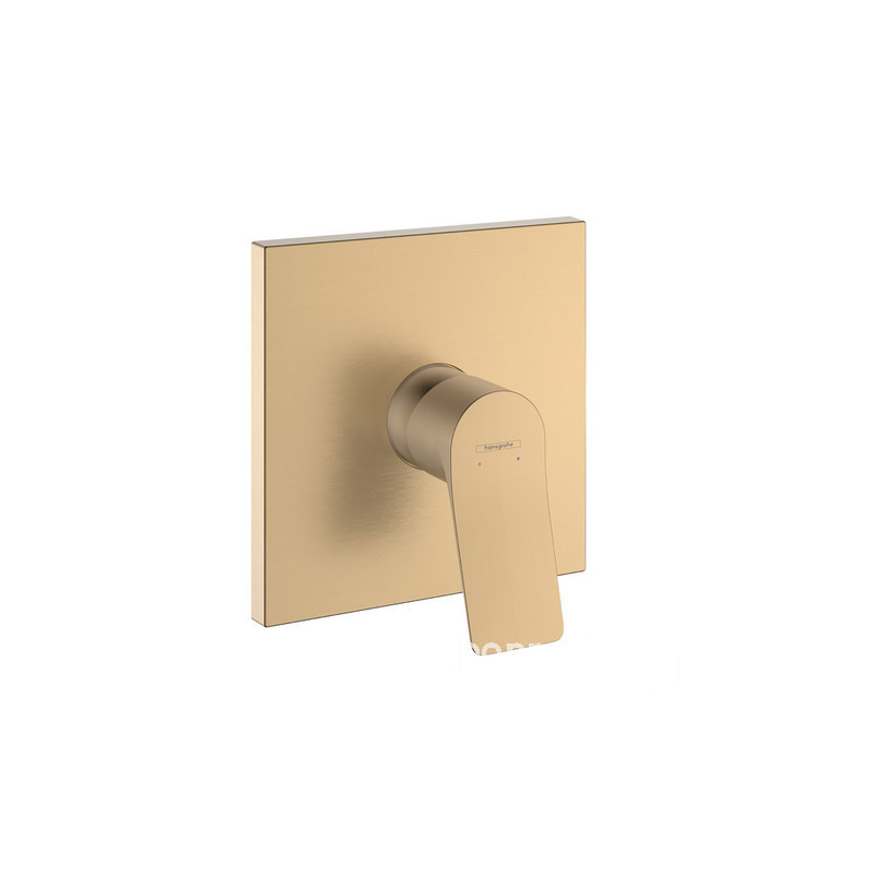 Jednouchwytowa bateria prysznicowa podtynkowa iBox universal Brąz Szczotkowany hansgrohe Vivenis (75615140)