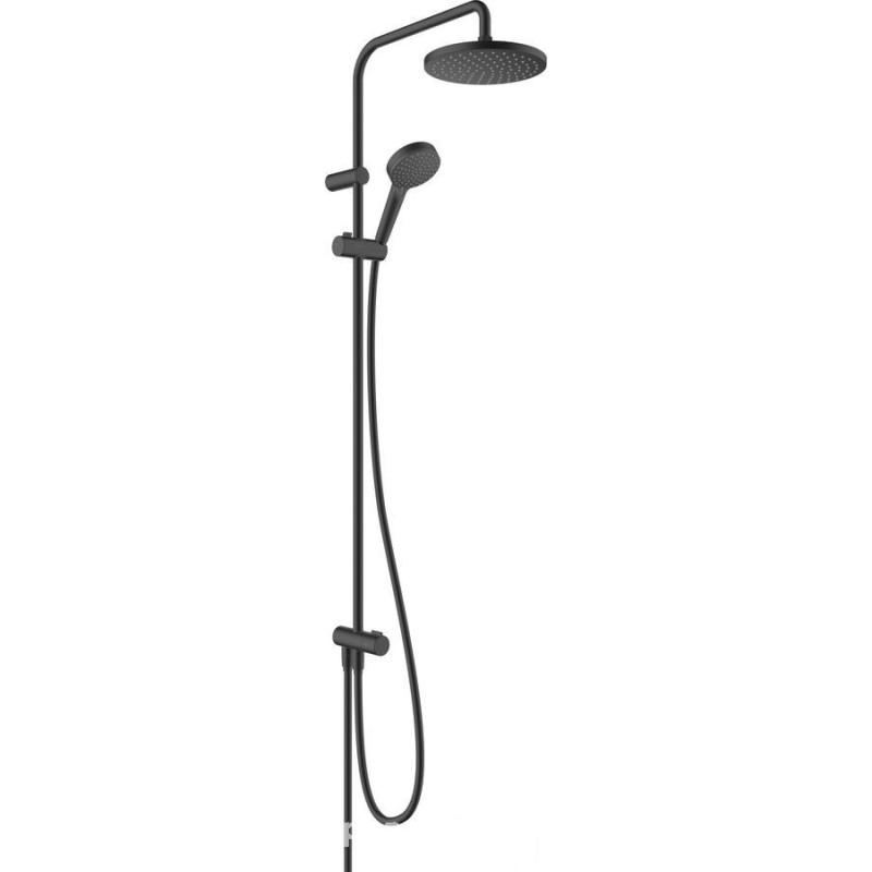 Komplet prysznicowy 200 1jet EcoSmart Reno Vernis Blend czarny mat Hansgrohe (26099670)