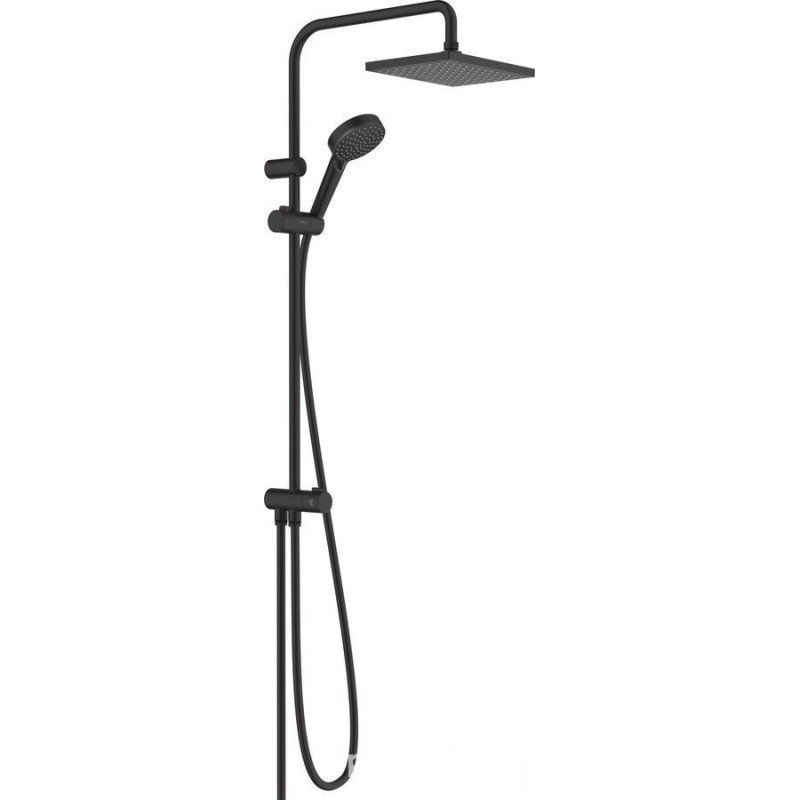 Komplet prysznicowy 230 1jet EcoSmart Reno Vernis Shape czarny mat Hansgrohe (26289670)