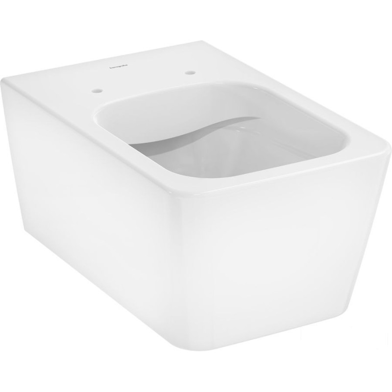 Miska wisząca WC 540 bezkołnierzowa AquaFall Flush SmartClean Biały EluPura Q Hansgrohe (61116450)