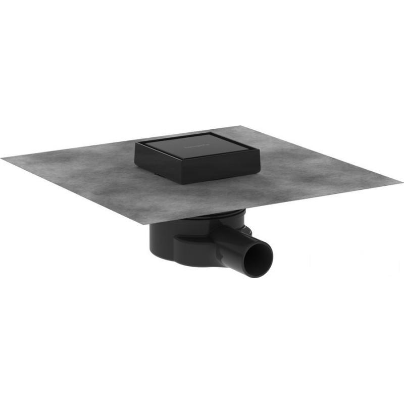 Odpływ liniowy 100/100 do płytki RainDrain czarny mat Hansgrohe (56247670)