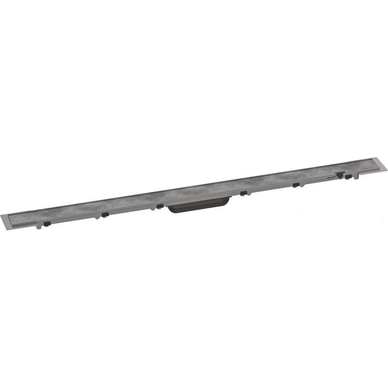 Odpływ liniowy 1000 do płytki RainDrain Rock chrom Hansgrohe (56033000)
