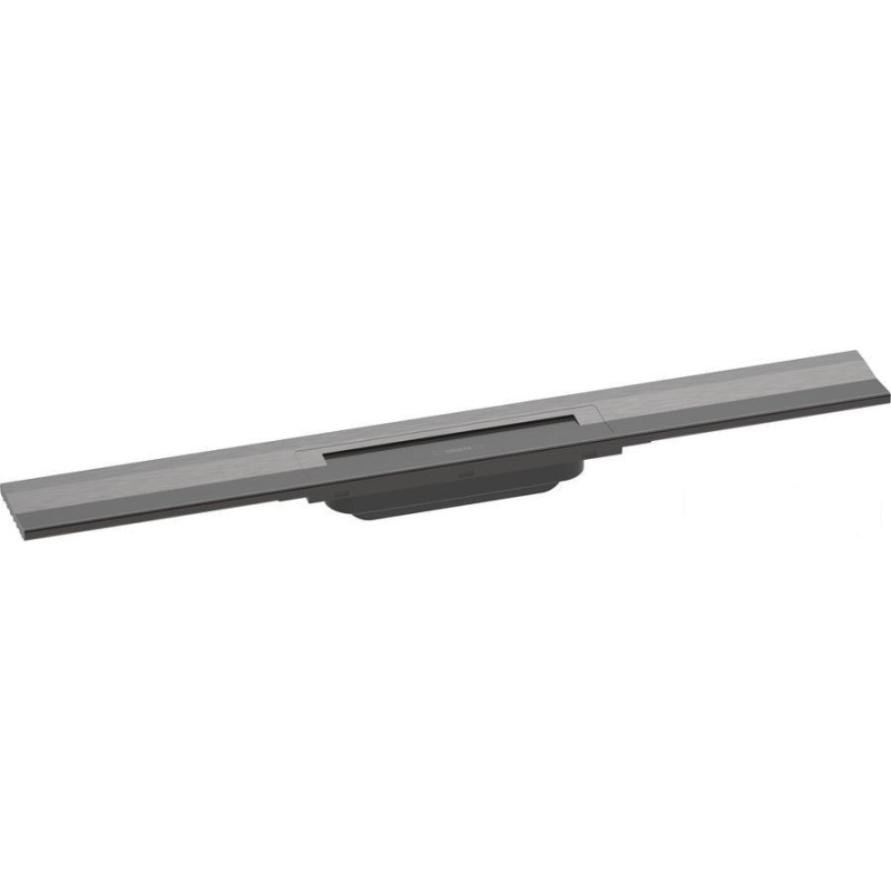 Odpływ liniowy 700 RainDrain Flex czarny chrom szczotkowany Hansgrohe (56050340)