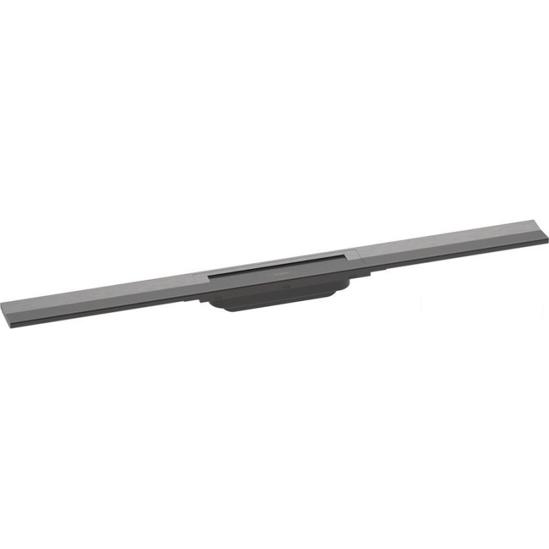Odpływ liniowy 800 RainDrain Flex czarny chrom szczotkowany Hansgrohe (56044340)