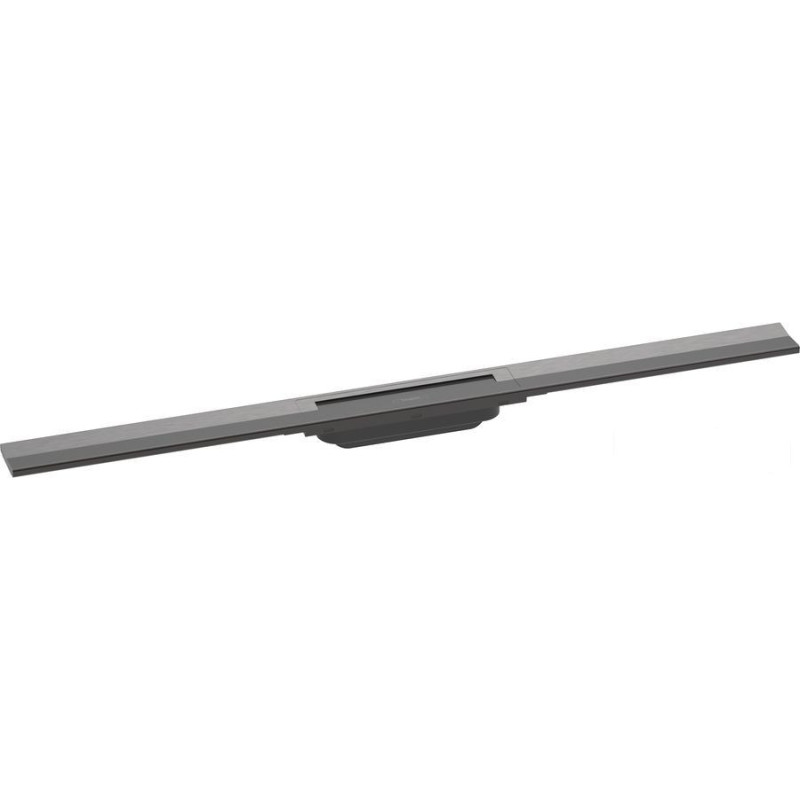 Odpływ liniowy 900 RainDrain Flex czarny chrom szczotkowany Hansgrohe (56045340)