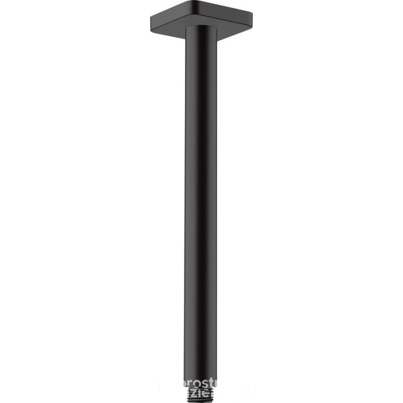 Przyłącze sufitowe 30 cm Vernis Shape czarny mat Hansgrohe (26407670)