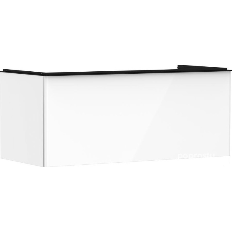 Szafka pod umywalkę 1180/550 biały wysoki połysk Xelu Q Hansgrohe (54062670)