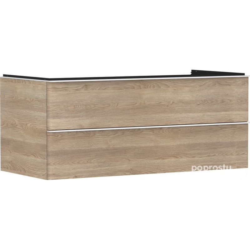 Szafka pod umywalkę 1180/550 dąb Xelu Q Hansgrohe (54084700)