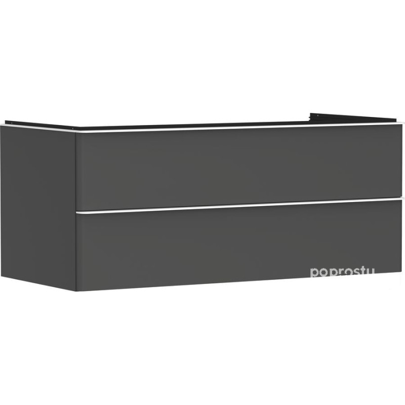 Szafka pod umywalkę 1180/550 szary diament matowy Xelu Q Hansgrohe (54083700)