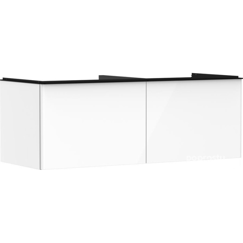 Szafka pod umywalkę 1360/550 biały wysoki połysk Xelu Q Hansgrohe (54066670)