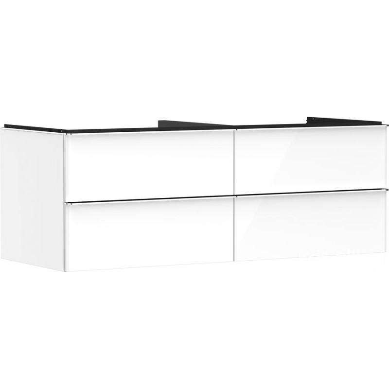 Szafka pod umywalkę 1360/550 biały wysoki połysk Xelu Q Hansgrohe (54086000)