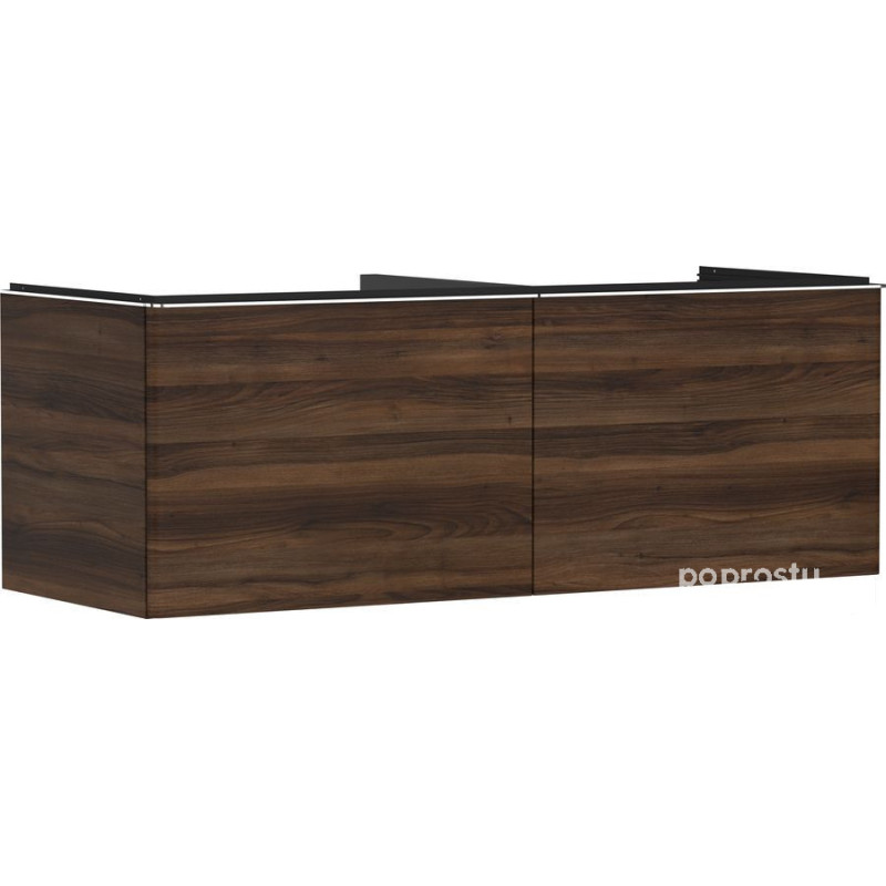 Szafka pod umywalkę 1360/550 ciemny orzech Xelu Q Hansgrohe (54069000)