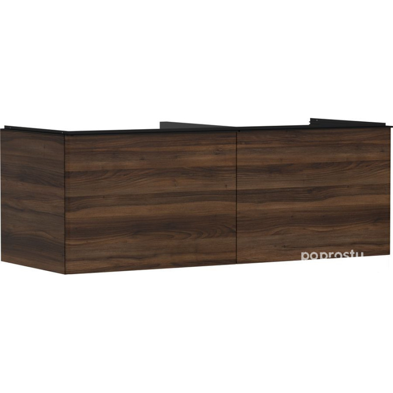 Szafka pod umywalkę 1360/550 ciemny orzech Xelu Q Hansgrohe (54069670)