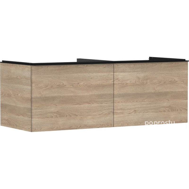 Szafka pod umywalkę 1360/550 dąb Xelu Q Hansgrohe (54068670)