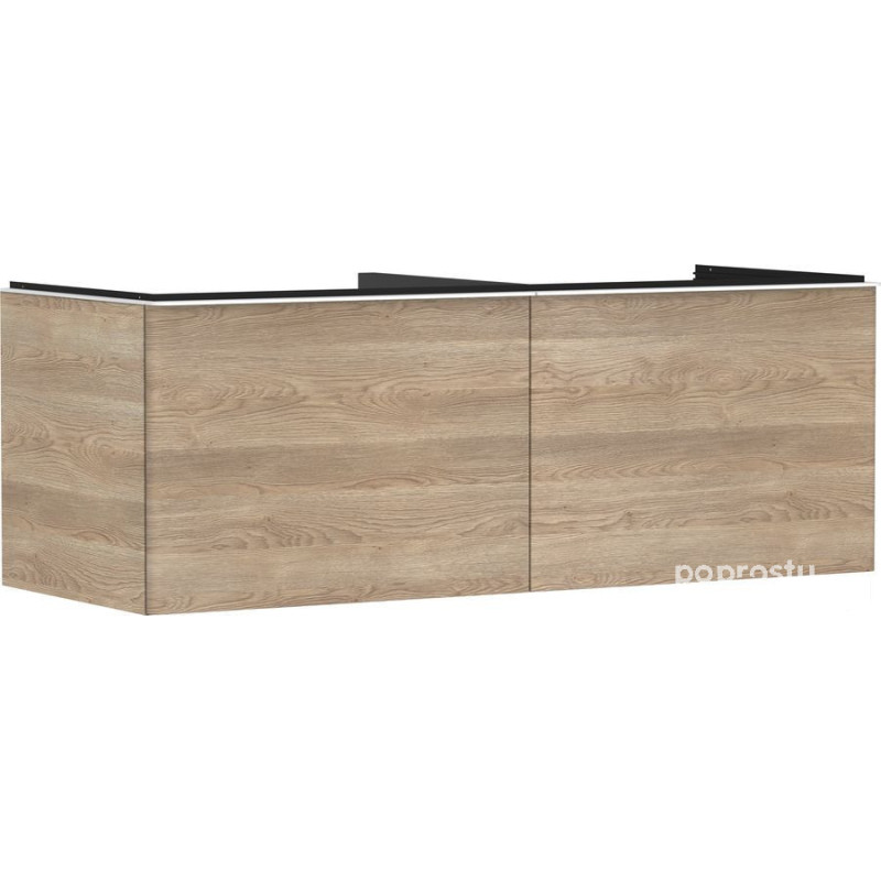 Szafka pod umywalkę 1360/550 dąb Xelu Q Hansgrohe (54068700)
