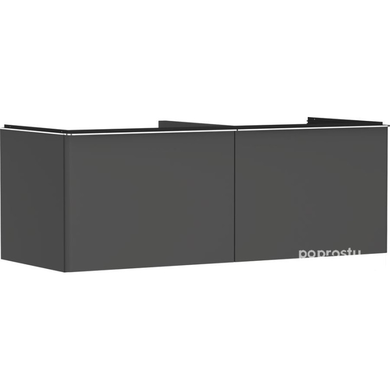 Szafka pod umywalkę 1360/550 szary diament matowy Xelu Q Hansgrohe (54067000)