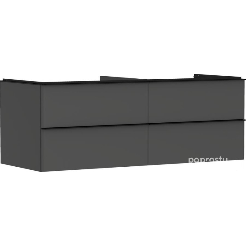 Szafka pod umywalkę 1360/550 szary diament matowy Xelu Q Hansgrohe (54087670)