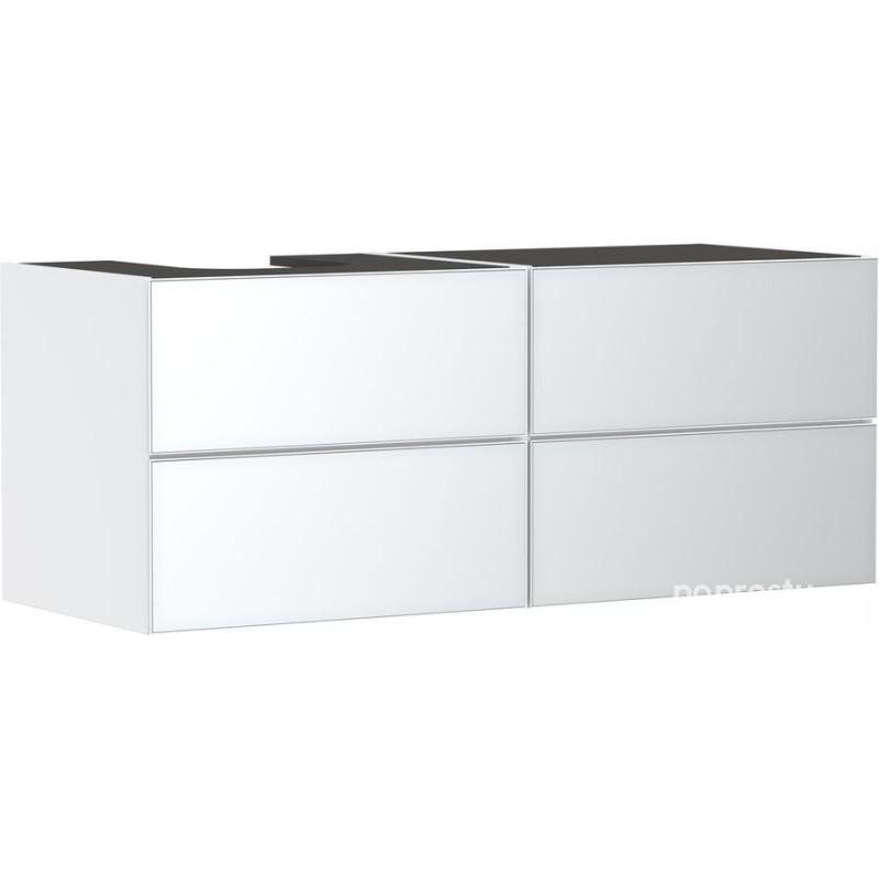 Szafka pod umywalkę 1370 lewa biały mat Xevolos E Hansgrohe (54236320)