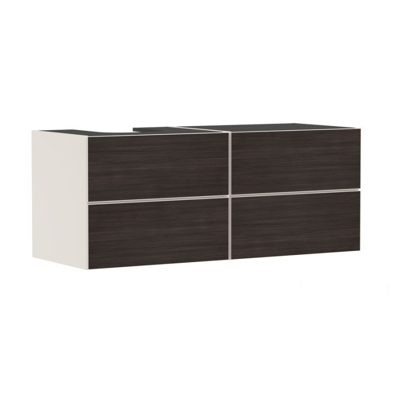 Szafka pod umywalkę 1370 lewa piaskowy beż matowy Xevolos E Hansgrohe (54237730)