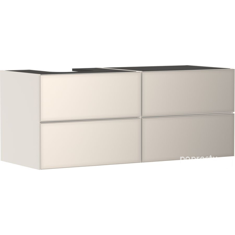 Szafka pod umywalkę 1370 lewa piaskowy beż matowy Xevolos E Hansgrohe (54237790)