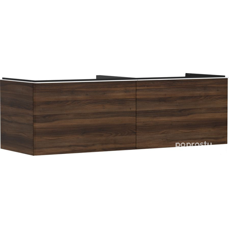Szafka pod umywalkę 1560/550 ciemny orzech Xelu Q Hansgrohe (54073700)