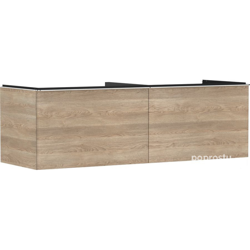 Szafka pod umywalkę 1560/550 dąb Xelu Q Hansgrohe (54072000)