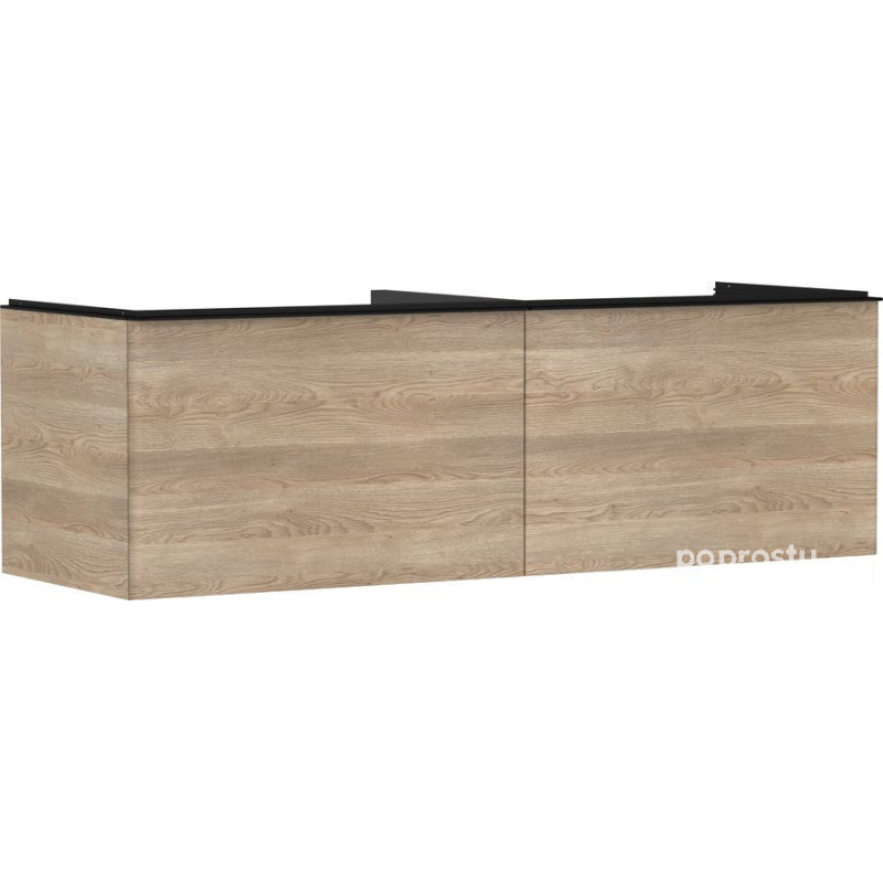 Szafka pod umywalkę 1560/550 dąb Xelu Q Hansgrohe (54072670)