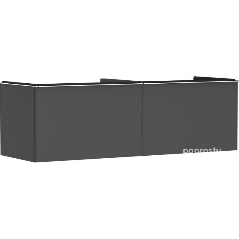 Szafka pod umywalkę 1560/550 szary diament matowy Xelu Q Hansgrohe (54071000)