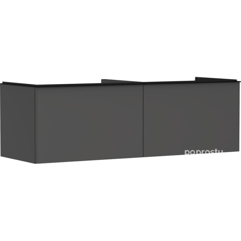Szafka pod umywalkę 1560/550 szary diament matowy Xelu Q Hansgrohe (54071670)