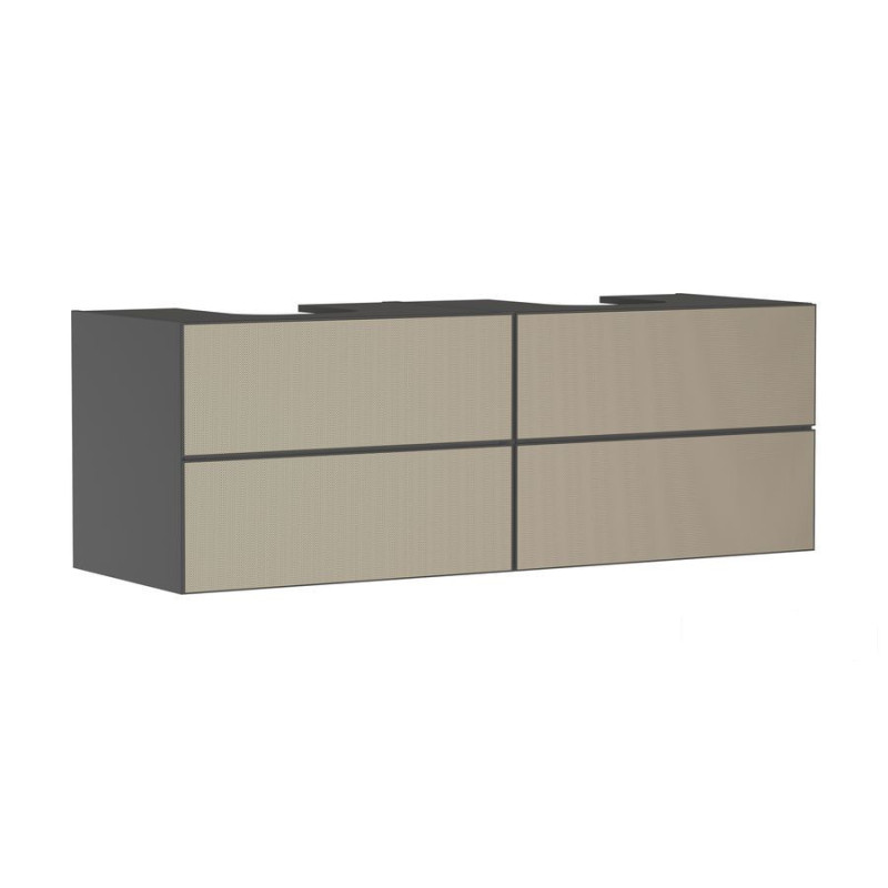 Szafka pod umywalkę 1570/550 szary łupek matowy Xevolos E Hansgrohe (54201390)