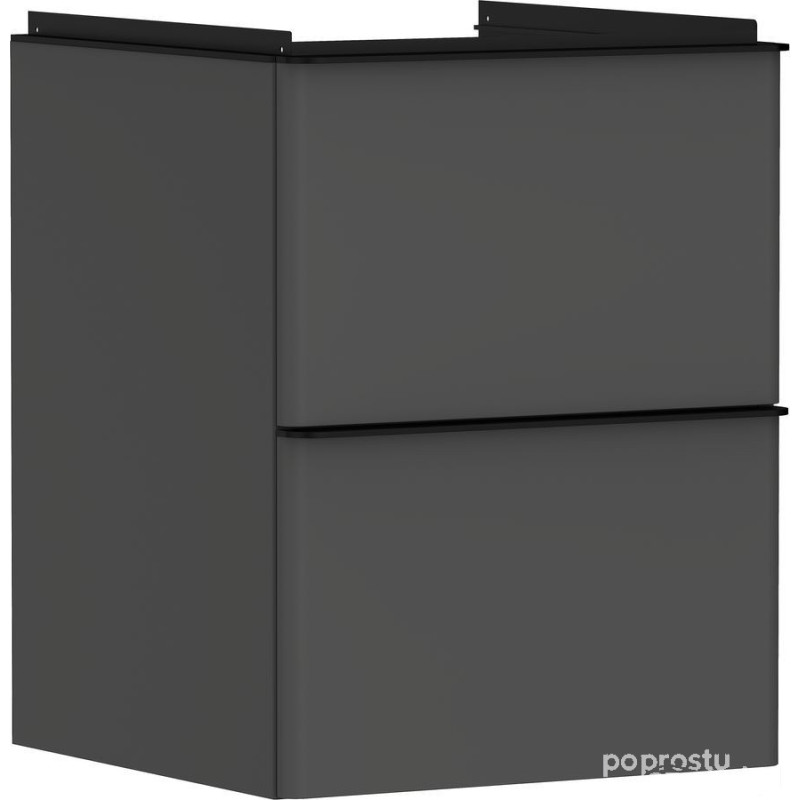 Szafka pod umywalkę 480/475 szary diament matowy Xelu Q Hansgrohe (54020670)