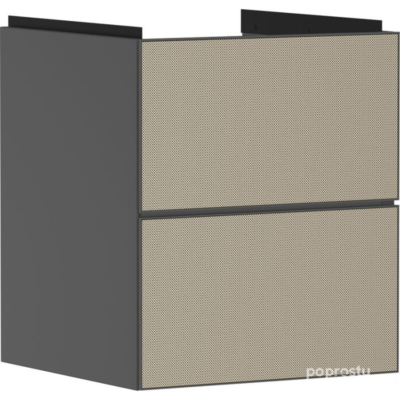 Szafka pod umywalkę 480/475 szary łupek matowy Xevolos E Hansgrohe (54174390)