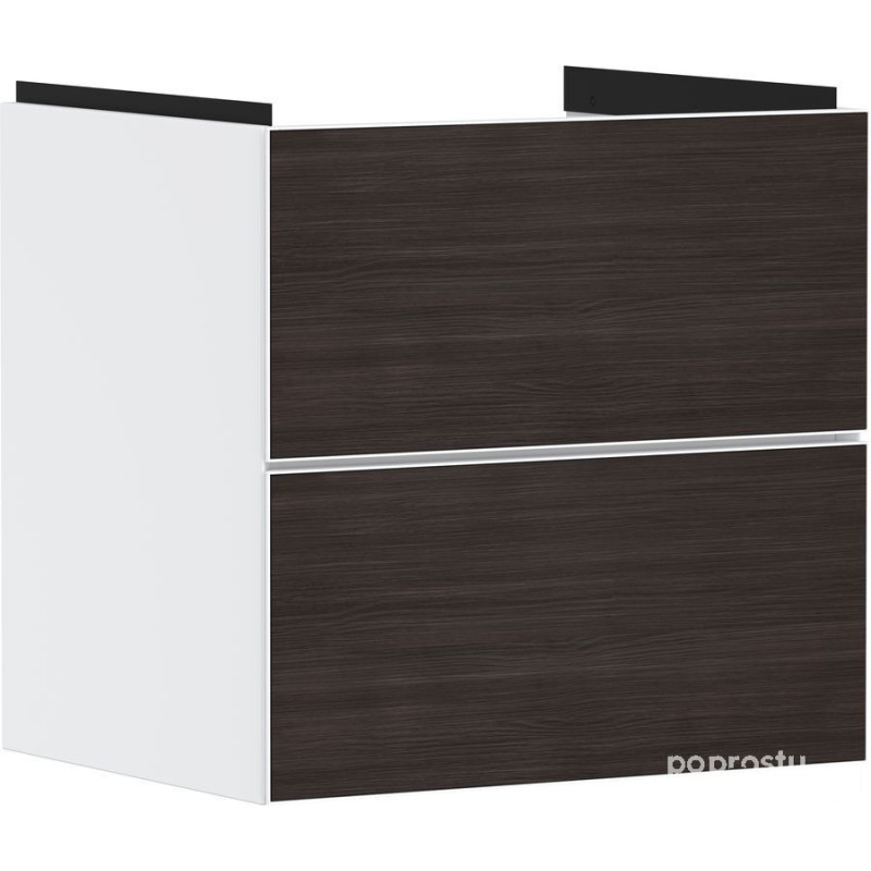 Szafka pod umywalkę 580/475 biały mat Xevolos E Hansgrohe (54175730)