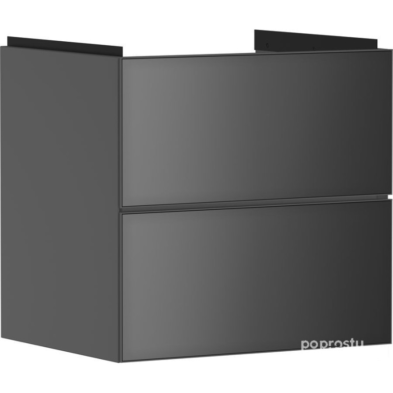 Szafka pod umywalkę 580/475 szary łupek matowy Xevolos E Hansgrohe (54177770)